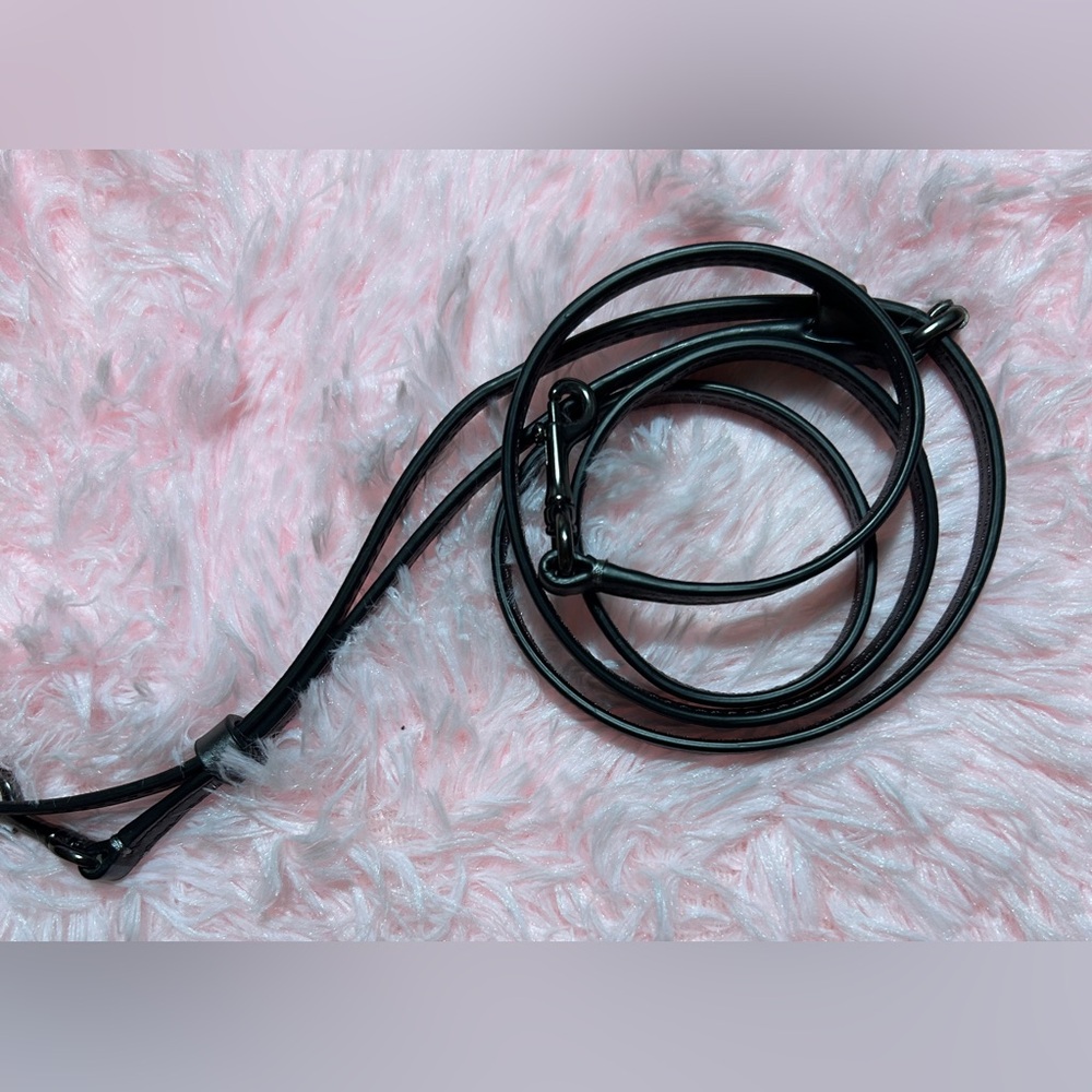 COACH SIGNATURE LEATHER DINKY - METALLIC GRAPHITE - Picture 11 of 11